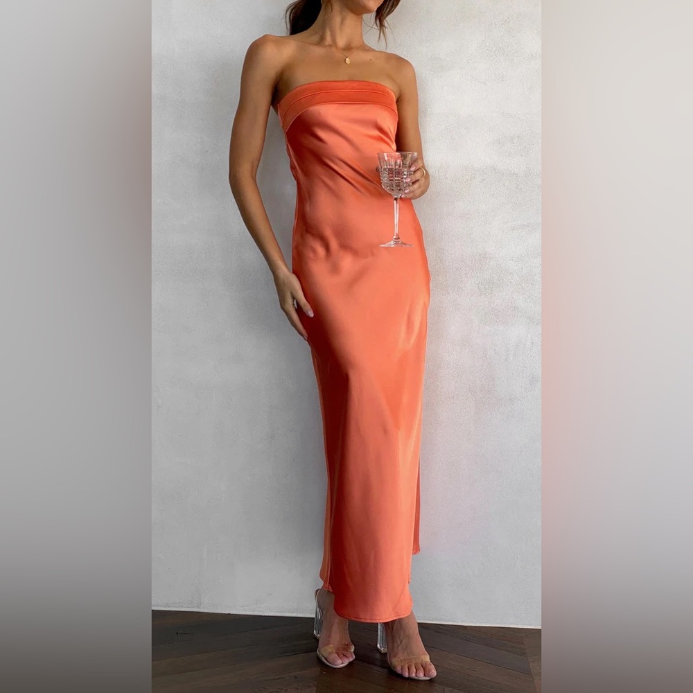 Billy J Miya Maxi Dress - Orange
